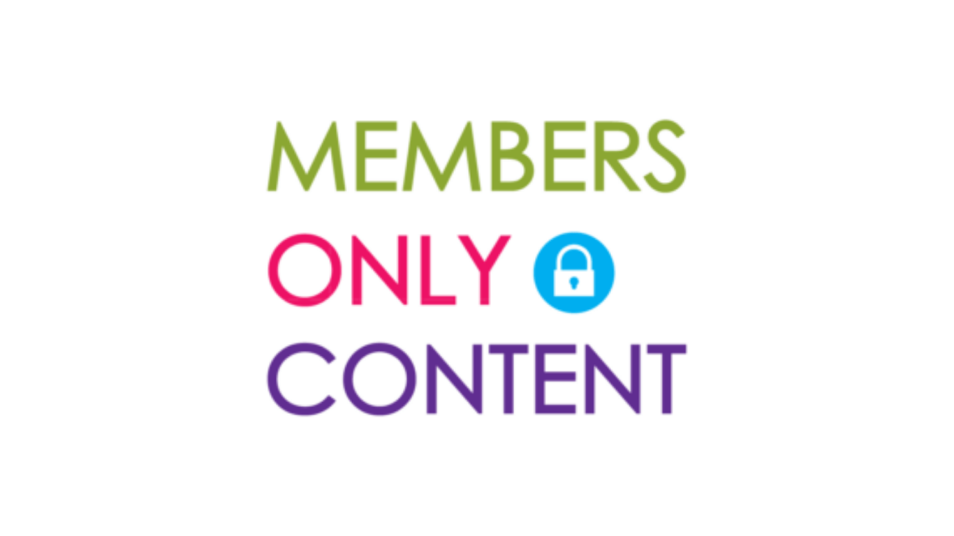 Members Only Content