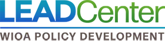 LEAD Center WIOA Policy Development Logo