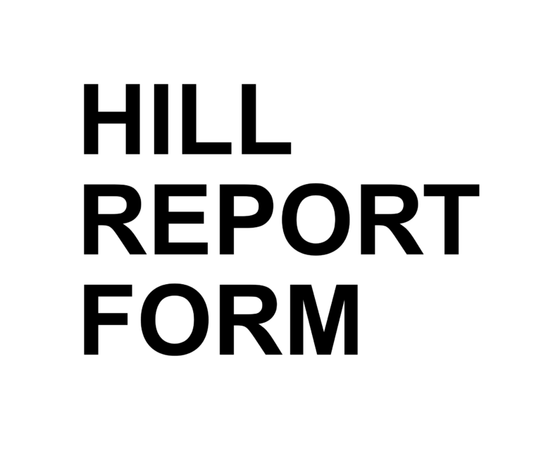 Hill Report Form Label