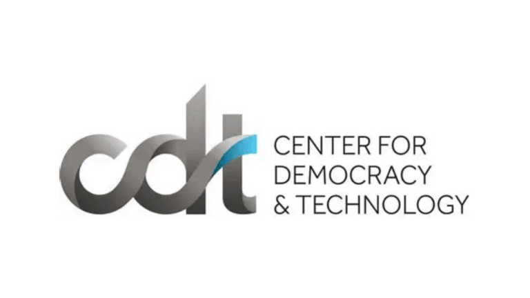 Logo for Center for Democracy and Technology
