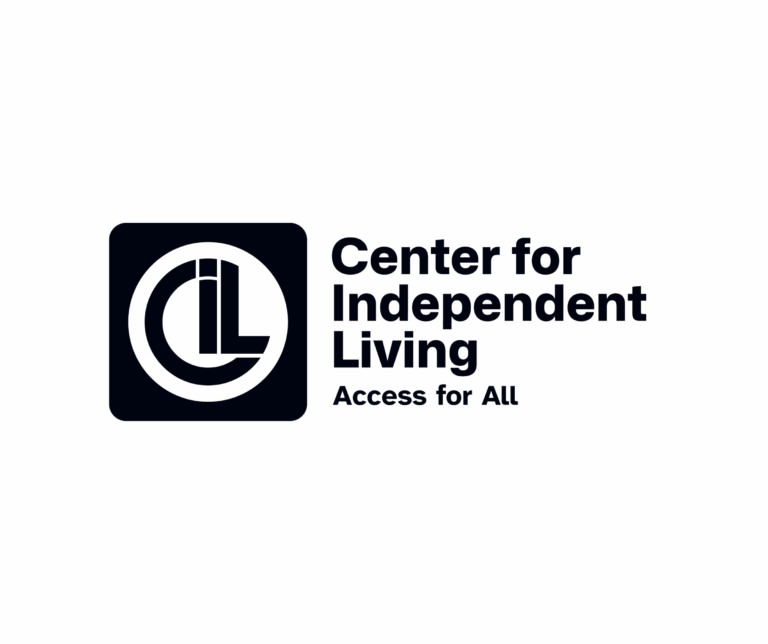Center for Independent Living (CIL) logo: Access for All.