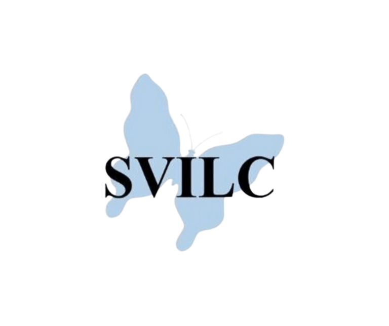 SVILC Logo features a blue butterfly.