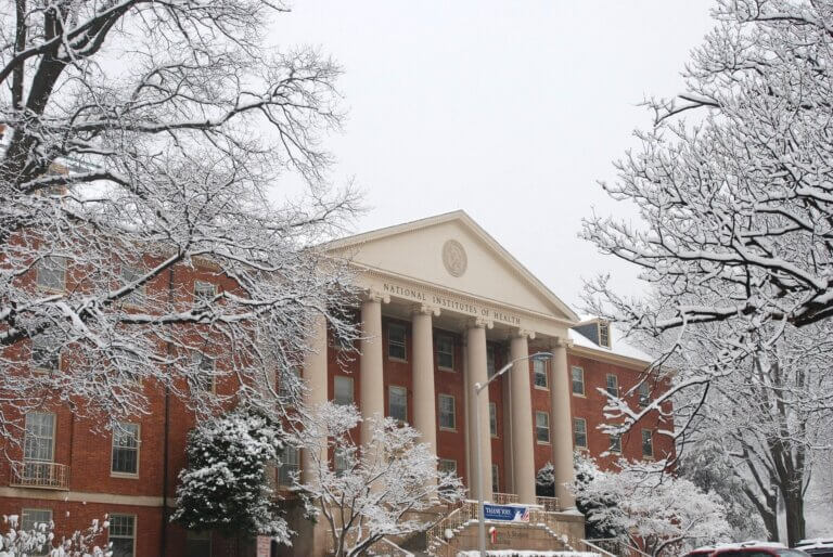 National Institute of Health Building, Bethesda, Maryland.